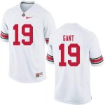 Men's Ohio State Buckeyes #19 Dallas Gant White Nike NCAA College Football Jersey Official KMM3544FN